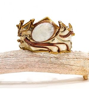 VTG 70's Brutalist Modernist Bangle